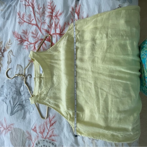 J Jill. Linen dress size M Not lined side pockets - Picture 4 of 13